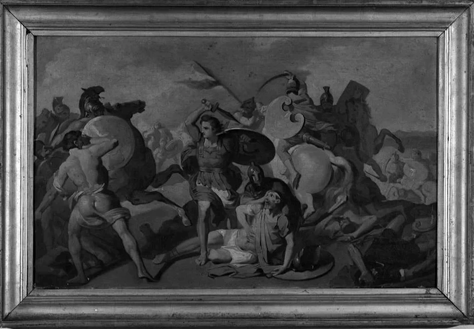 Scena di battaglia - Pinacoteca Civica, Gipsoteca Uno Gera, Ripatransone, Ascoli Piceno